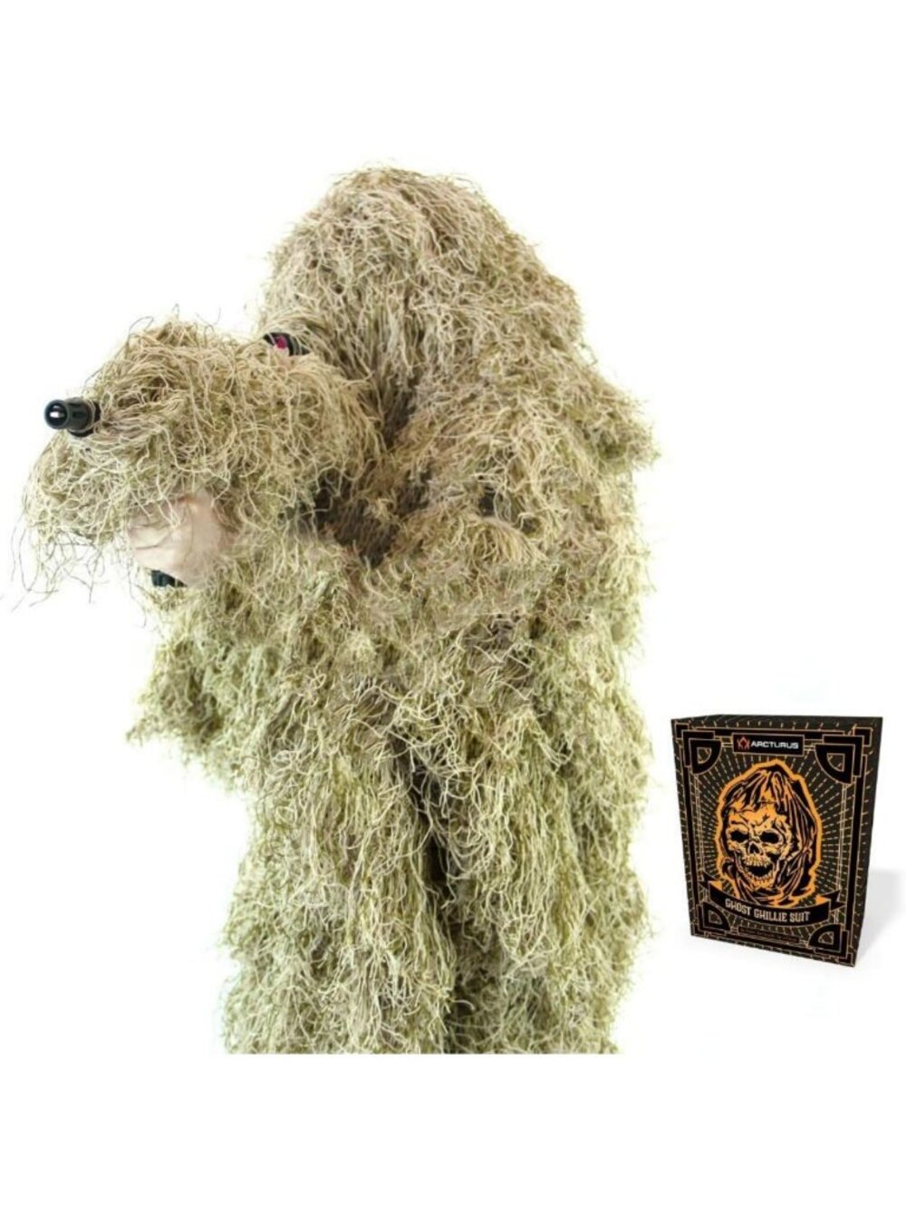 Ultra-Dense Ghillie Suit | Superior Camouflage for Hunting, Military & Airsoft